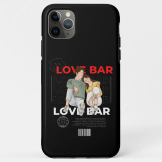 Apple iPhone 11 Pro Max coque de barre d'amour