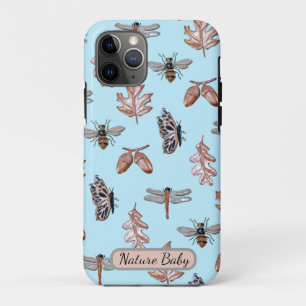 Apple iPhone 11Pro Coque Nature Bébé bleu