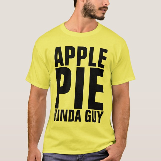 APPLE PIE GUY HOMME'S T-SHIRTS (Devant)