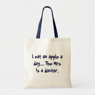 Apple un sac de jour - plaisanterie drôle pour le