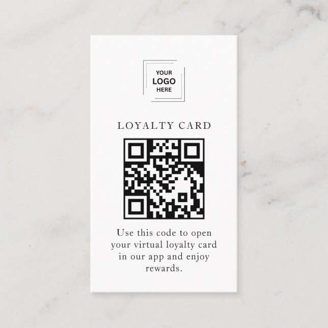 Application de fidélité client à récompense QR num (Devant)