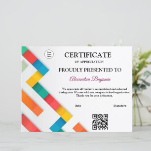Application de réalisation de code Qr Apprécier l'