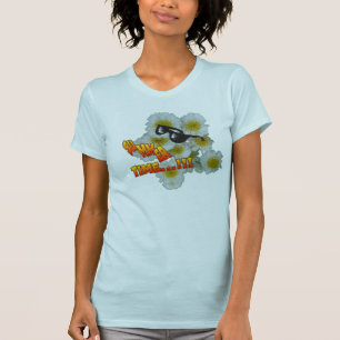 Application Fleurs Temps Été. T-shirts