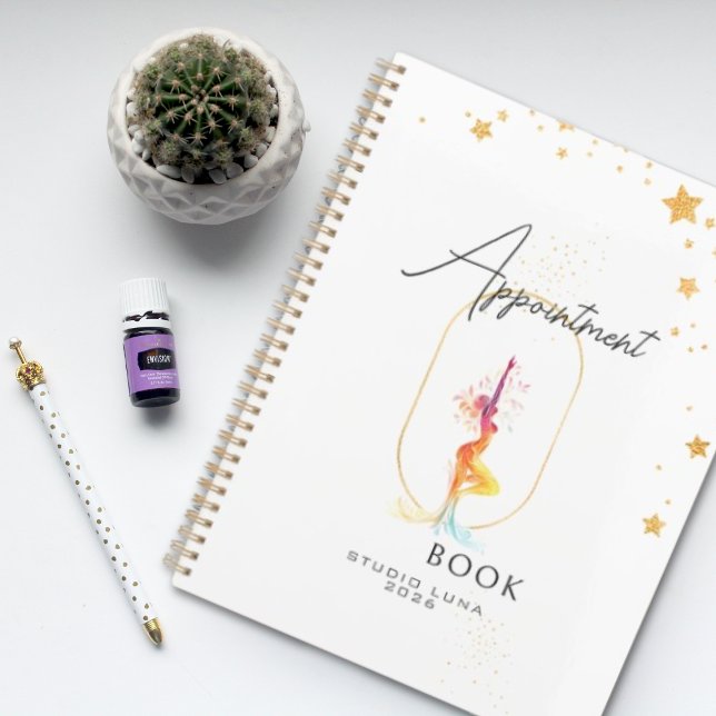 Appointment Book Beauty Yoga Spa Salon Gold Stars (Appointment Book Beauty Yoga Spa Salon Gold Stars Planner)