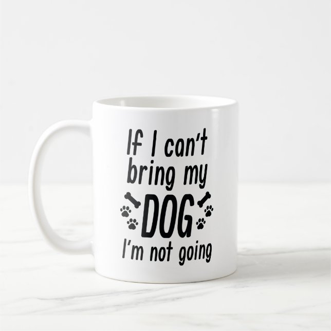 Apporte ma tasse de café de chien (Gauche)