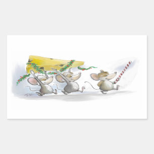 Apporter Des Stickers De Noël Au Fromage