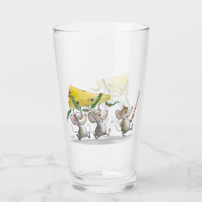 Apporter La Coupe De Verre Au Fromage De Noël (Devant)