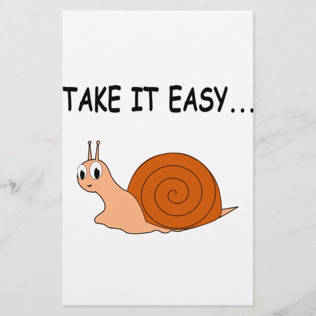 Apportez-le facilement mignon escargot de dessin (Devant)
