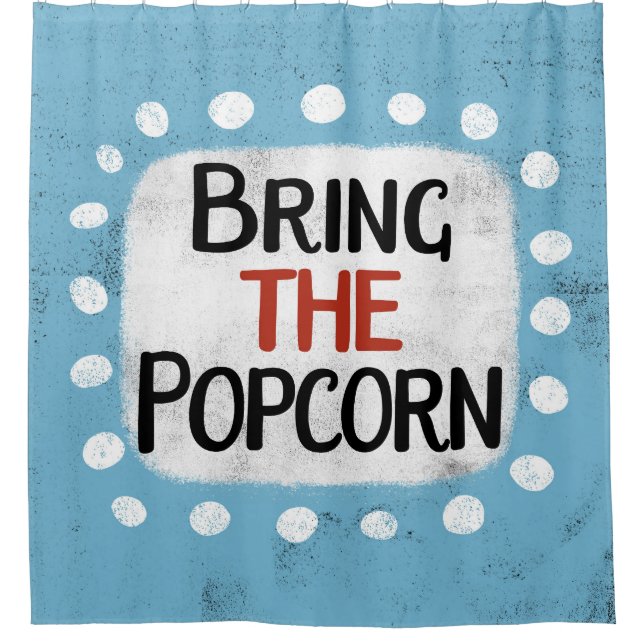 Apportez Le Rideau De Douche Popcorn (Devant)