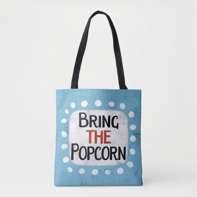 Apportez Le Sac fourre-tout Popcorn (Devant)