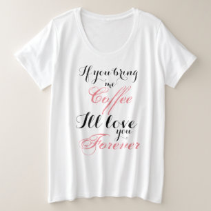 Apportez-moi le café, je vous aimera pour toujour