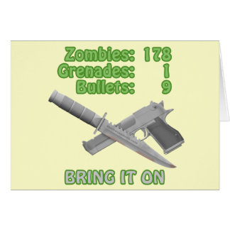 Apportez sur les zombis