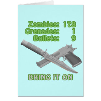 Apportez sur les zombis