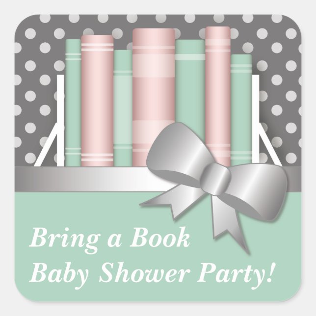 Apportez un Baby shower de livre Stickers (Devant)