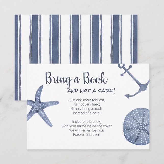 Apportez un livre et pas une carte (Devant / Derrière)