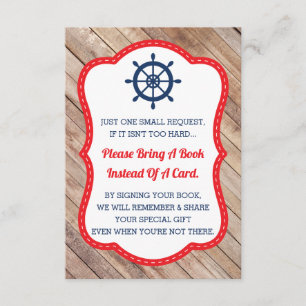 Apportez Une Carte De Livre, Ahoy, Nautique, Baby 
