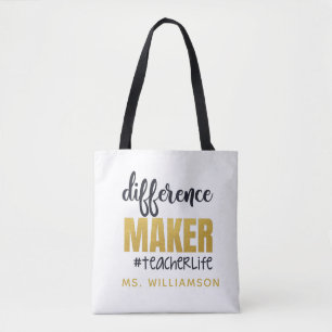 Appréciation de l'enseignant Cadeau de Sac fourre-