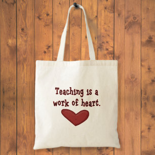 Appréciation de l'enseignant Sac de coeur