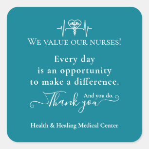 Appréciation Sticker Infirmière Semaine Mois en vr