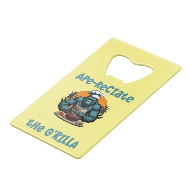 Appréciez Le Maître du BBQ G'rilla Amusement de Mo (Dos Angle)