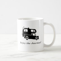Appréciez le voyage - tasse de campeur de camion
