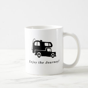 Appréciez le voyage - tasse de campeur de camion