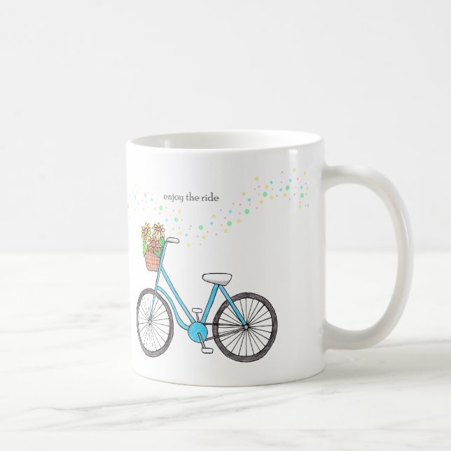 Appréciez l'inspiré positif de tasse de bicyclette (Droite)