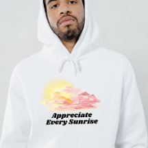 Appréciez votre Sweat - shirt à capuche Sunrise