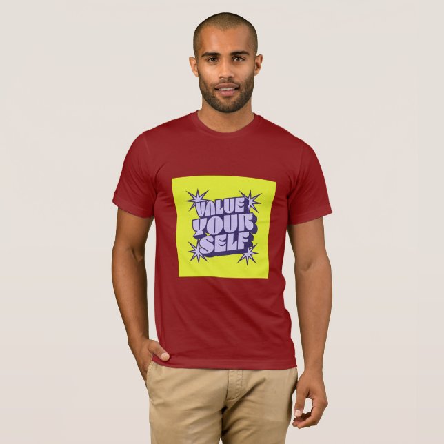 Appréciez-vous | T-Shirt de motivation de luxe | M (Devant entier)