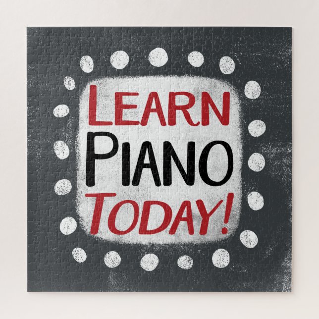 Apprendre le piano aujourd'hui Jigsaw Puzzle (Vertical)