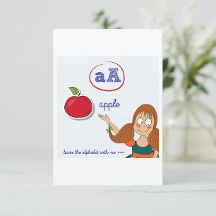 Apprendre Les Invitations Alphabet