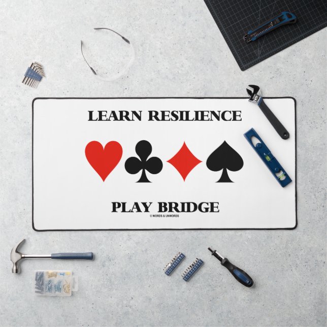 Apprendre Résilience Jouer Bridge Quatre combinais (Poste de travail)
