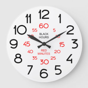 Apprendre traditionnel à dire à l'heure Horloge de