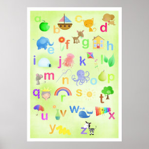 Apprenez votre affiche ABC