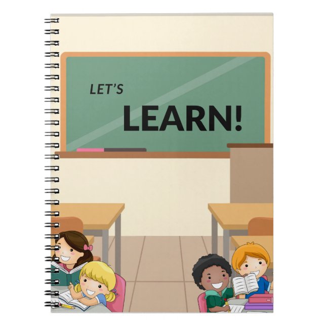 Apprenons ! Cahier pour les enfants de la classe (Devant)