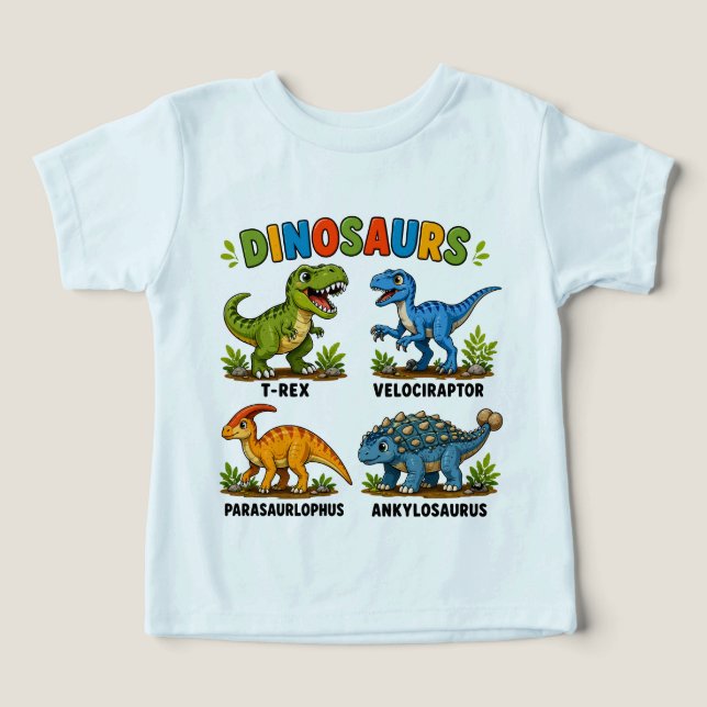 Apprentissage des espèces de dinosaures pour les e (Design Recto)