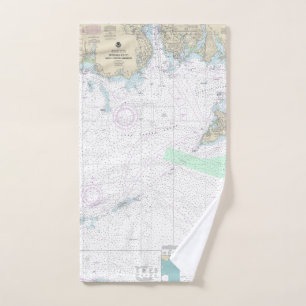 Approches de la nouvelle carte nautique du port de
