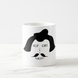 Appui surréaliste la tasse d'arts