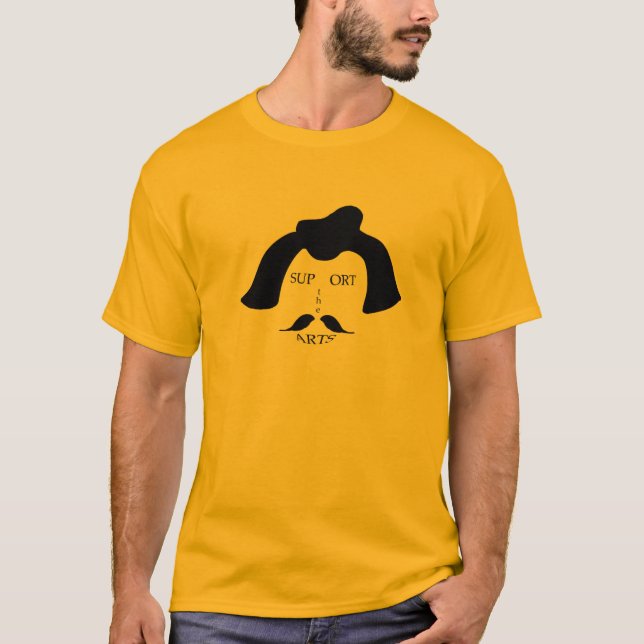 Appui surréaliste le T-shirt d'arts (Devant)