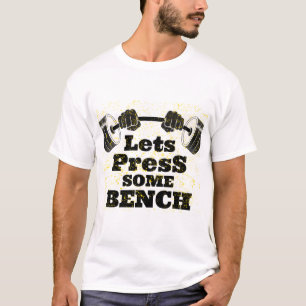 Appuie Sur Un T-Shirt De Banc