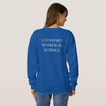 Appuyer les femmes en Sweatshirt scientifique