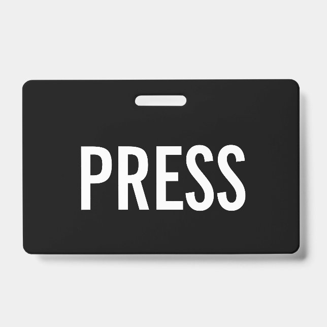 Appuyez sur le badge d'ID horizontal de la passe d (Face)