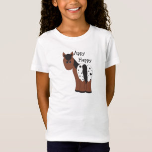 Appy Happy Blanket Appaloosa Horse T-Shirt