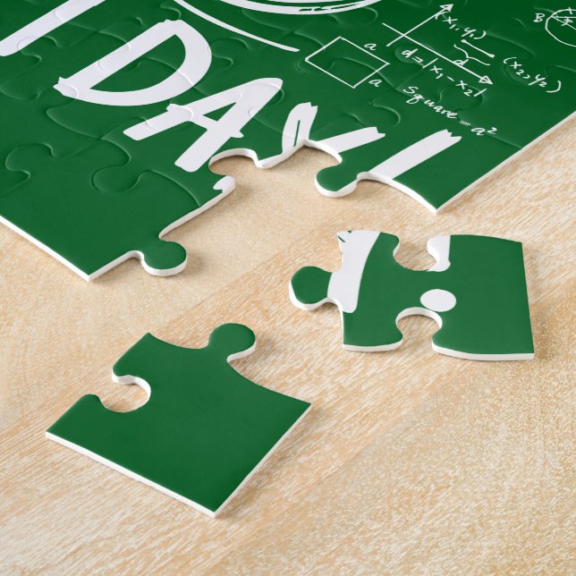 appy Pi Day Puzzle - Fun Math Thème Cerveau Teaser (Côté)