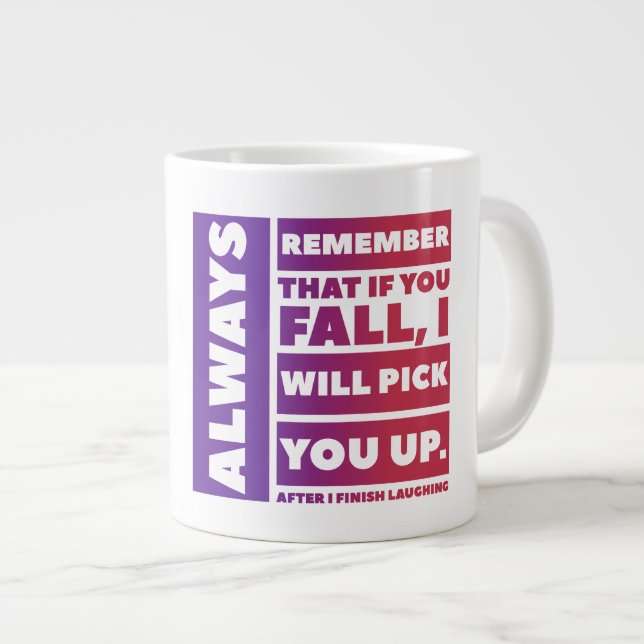 Après-cadeau Jumbo Mug (Devant droit)