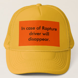 Après casquette de conducteur d'enchantement