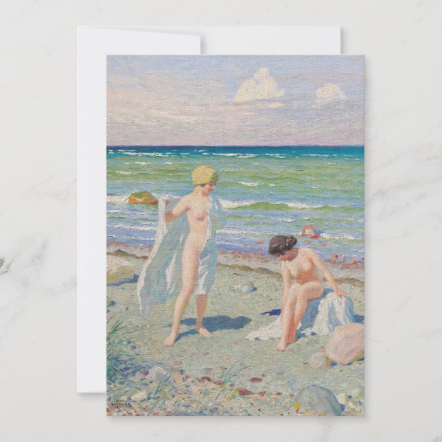 Après la natation | Paul Fischer (Devant)