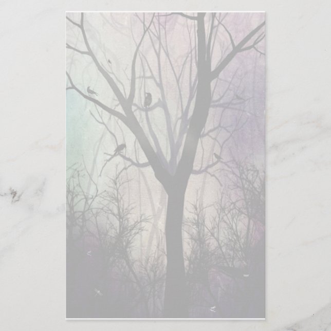 Après la papeterie crépusculaire (Devant)