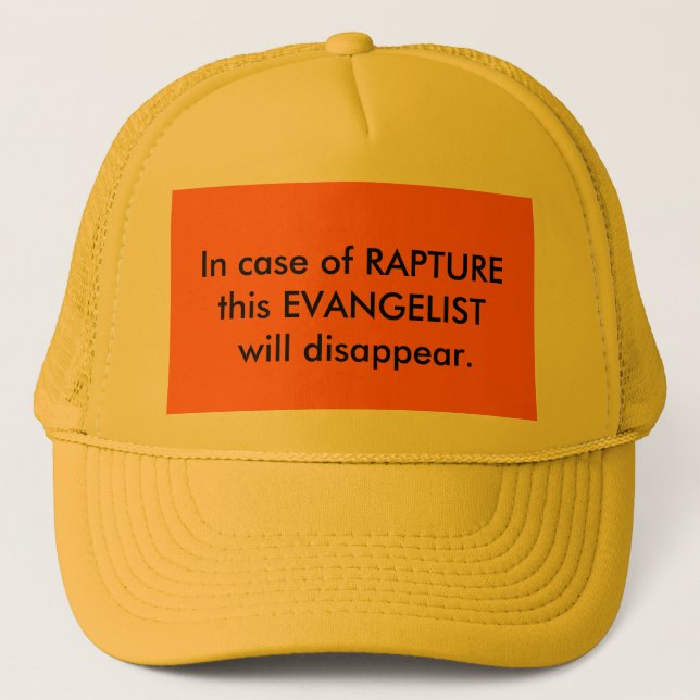 Après le viol Casquette évangéliste (Devant)