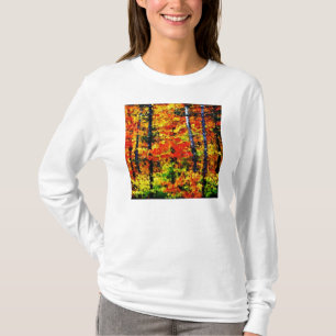 Après-midi d'automne #2 - T-shirt d'art peint